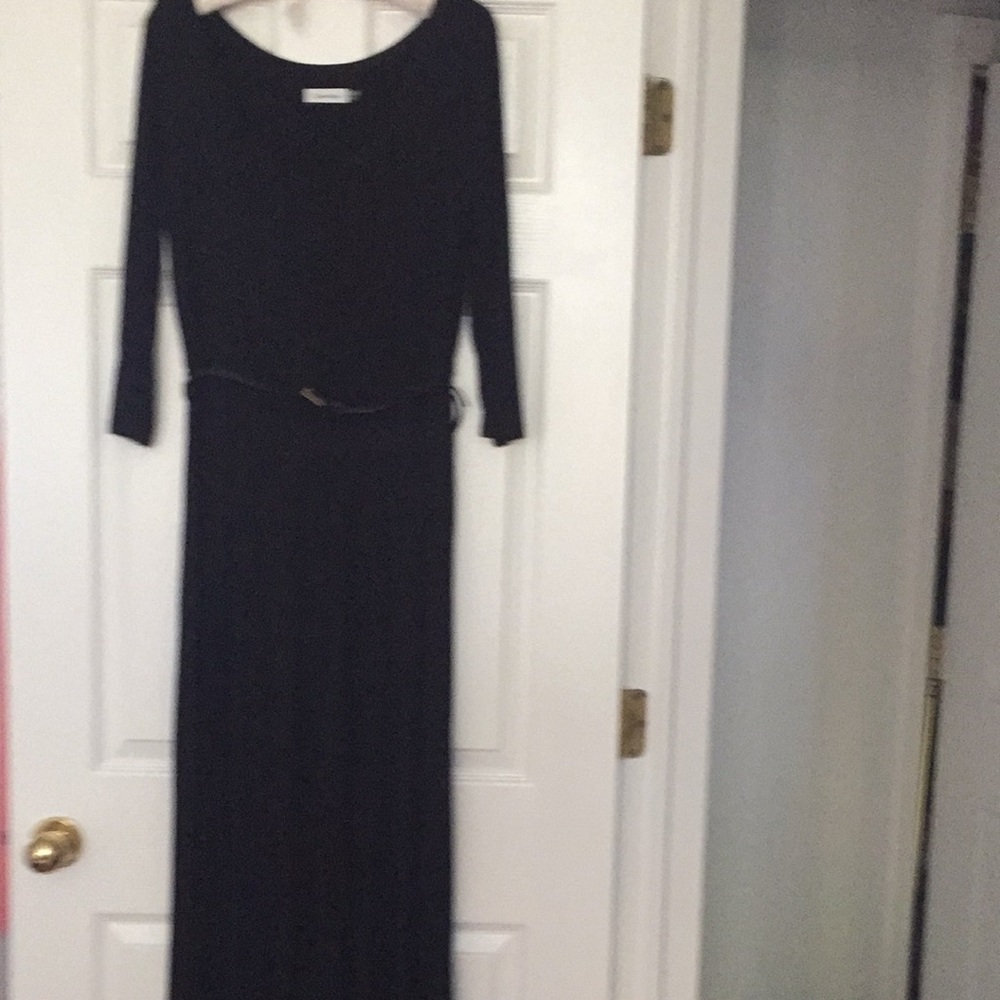 Stunning scoop neck maxi